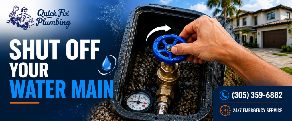 How to Shut Off Water Main in Your House: Step-by-Step for Miami Homes