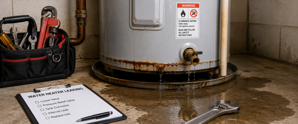 Water Heater Leaking from Bottom: Is It Safe to Use and What Does It Cost to Fix?