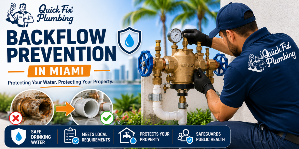 Backflow Prevention in Miami: What Every Homeowner and Business Needs to Know