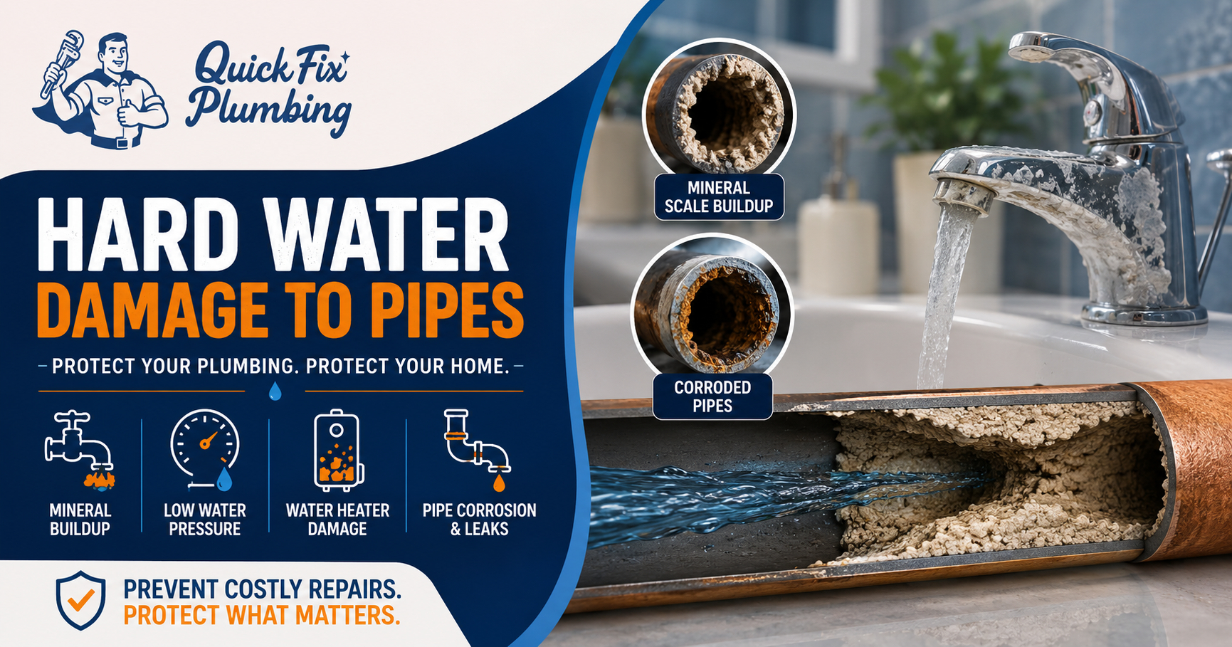 Hard Water Damage to Pipes: What Miami's Water Does to Your Plumbing And How to Protect It