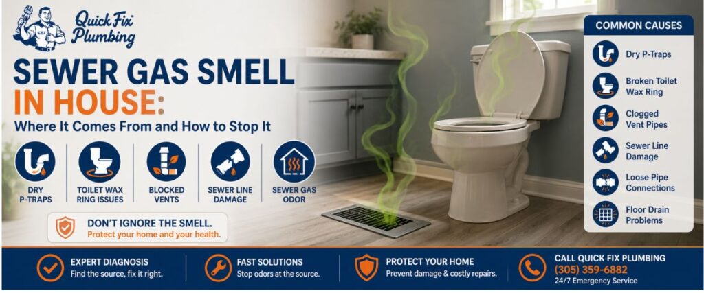 Sewer Gas Smell in House_ Where It Comes From and How to Stop It