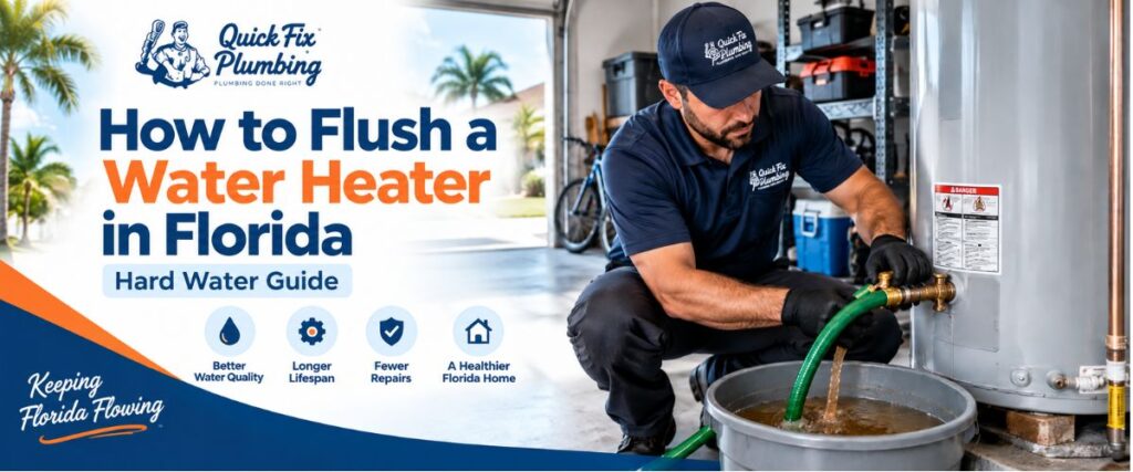 How to Flush a Water Heater in Florida (Step-by-Step for Hard Water Areas)
